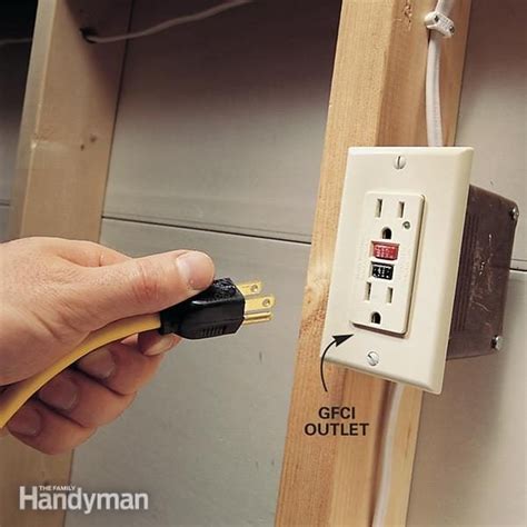 the gfci fits into the standard electrical outlet box|smallest gfci receptacle.